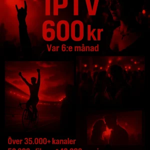 Premium IPTV - 6 månader